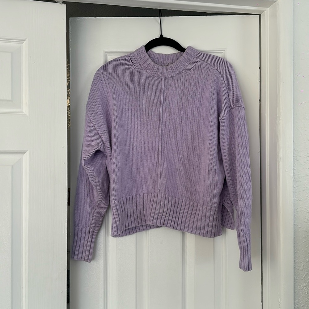 Lilac Purple Sweater
